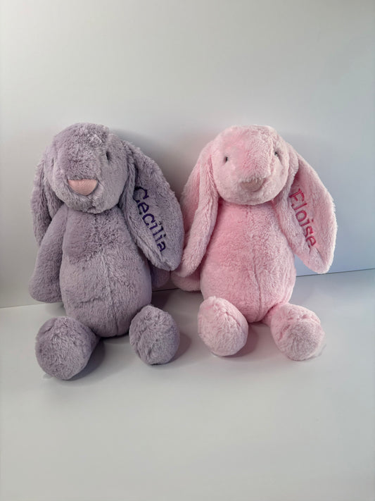 Preorder for Custom Embroidered Bunnies