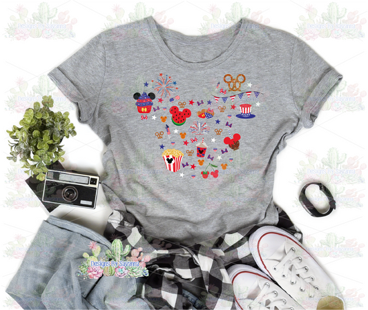 4th of July Dreams DTF Transfer