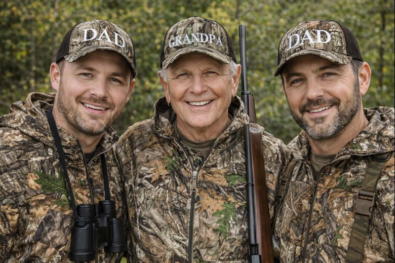 Custom Embroidered Camo Trucker Hat