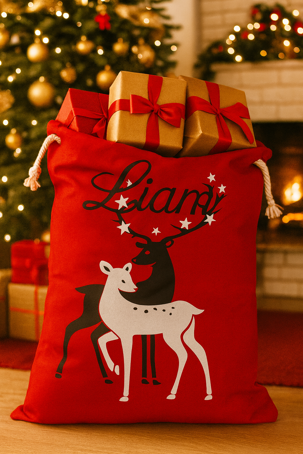 Personalized Santa Sacks
