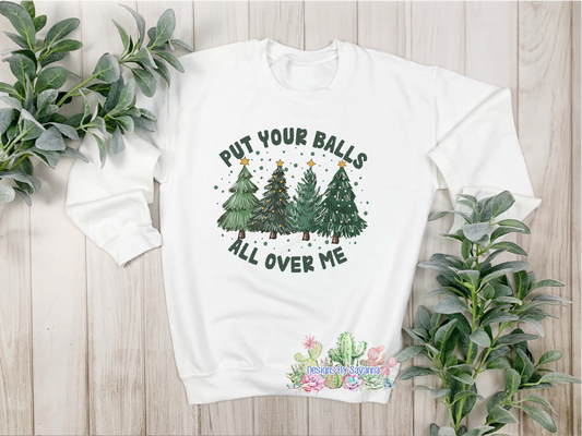 Christmas balls DTF Transfer