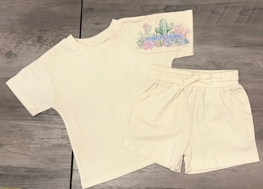 Wholesale PRE-ORDER – 100% Organic Cotton Kids Two-Piece Set