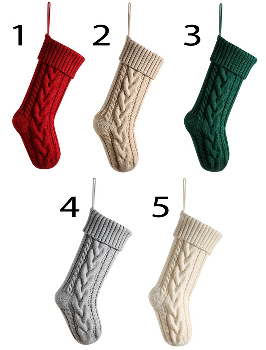 🎄Wholesale Pre-Order Christmas in July – Knit Christmas Stockings 🎄✨