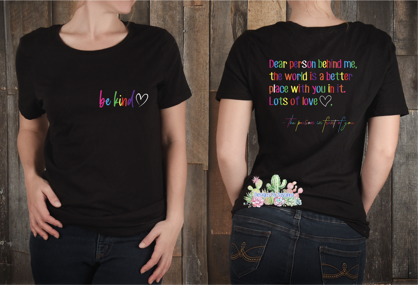 Be Kind Empowerment DTF Transfer