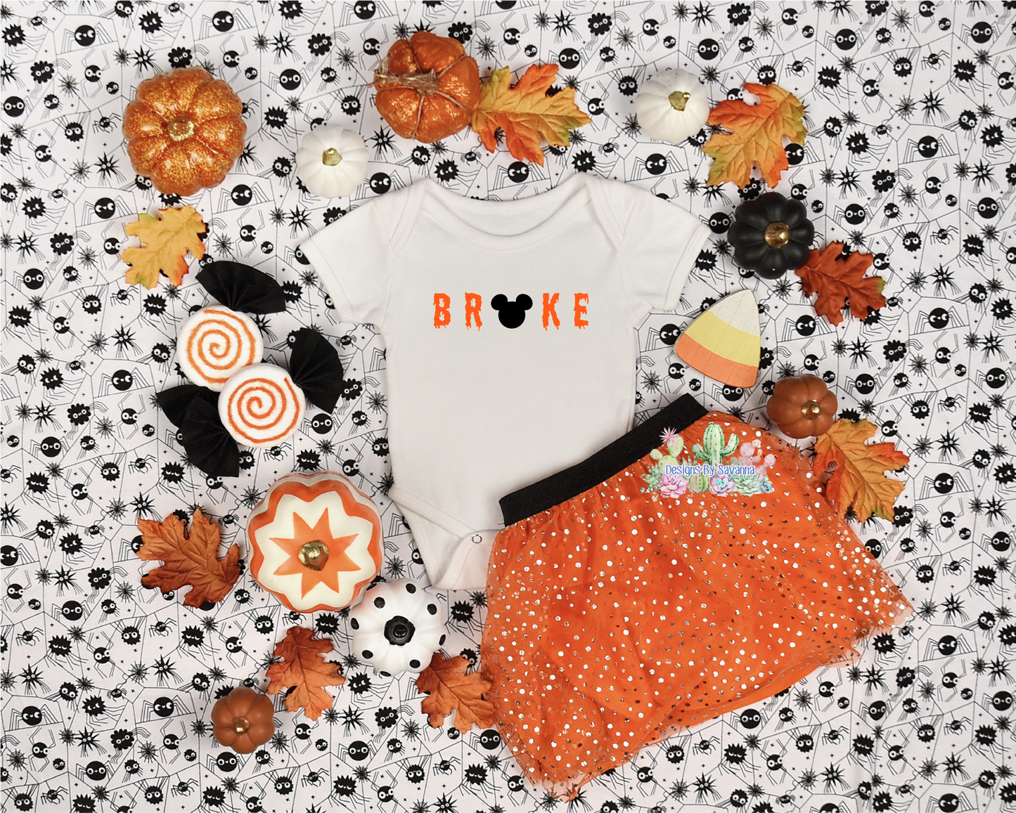 Broke Spooky Vacation DTF Transfer