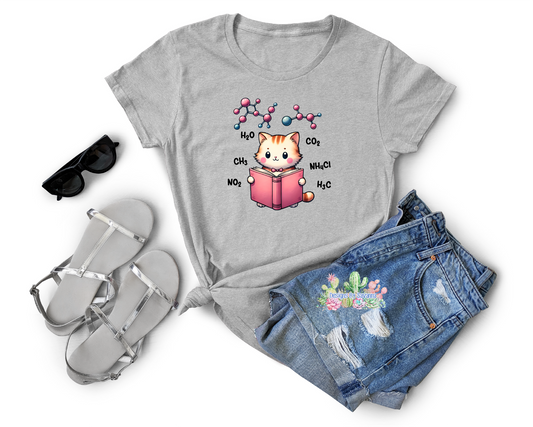 Chemistry Cat DTF Transfer