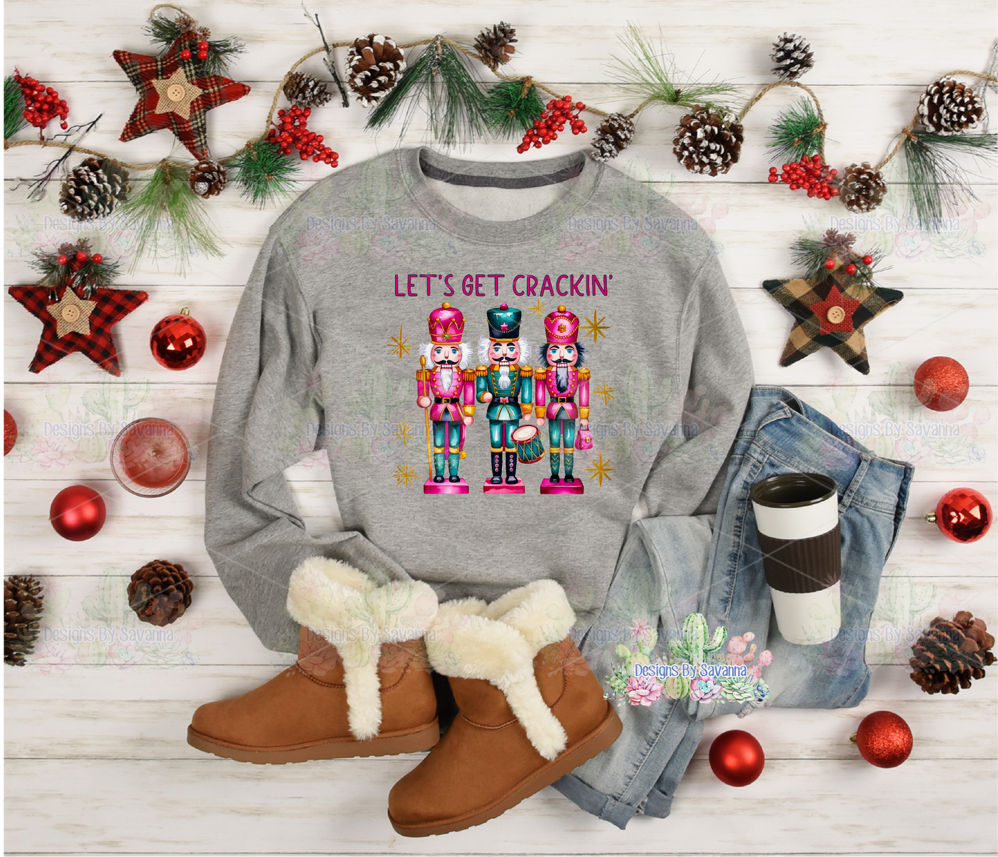 Let's Get Crackin' DTF Transfer