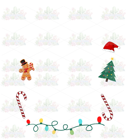 Deck the Halls DTF Transfer