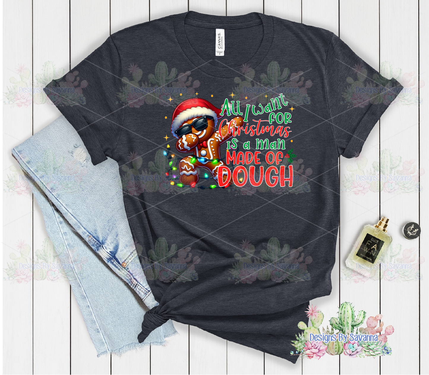 Man made of dough DTF Transfer