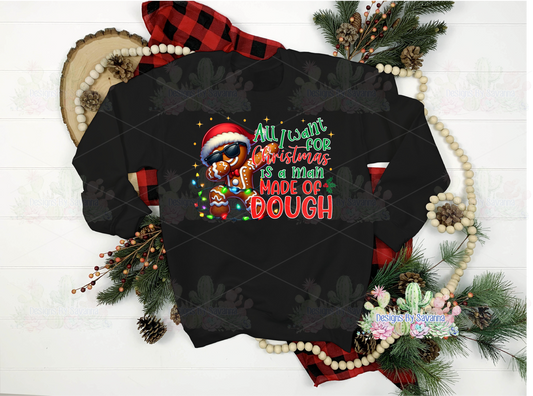 Man made of dough DTF Transfer