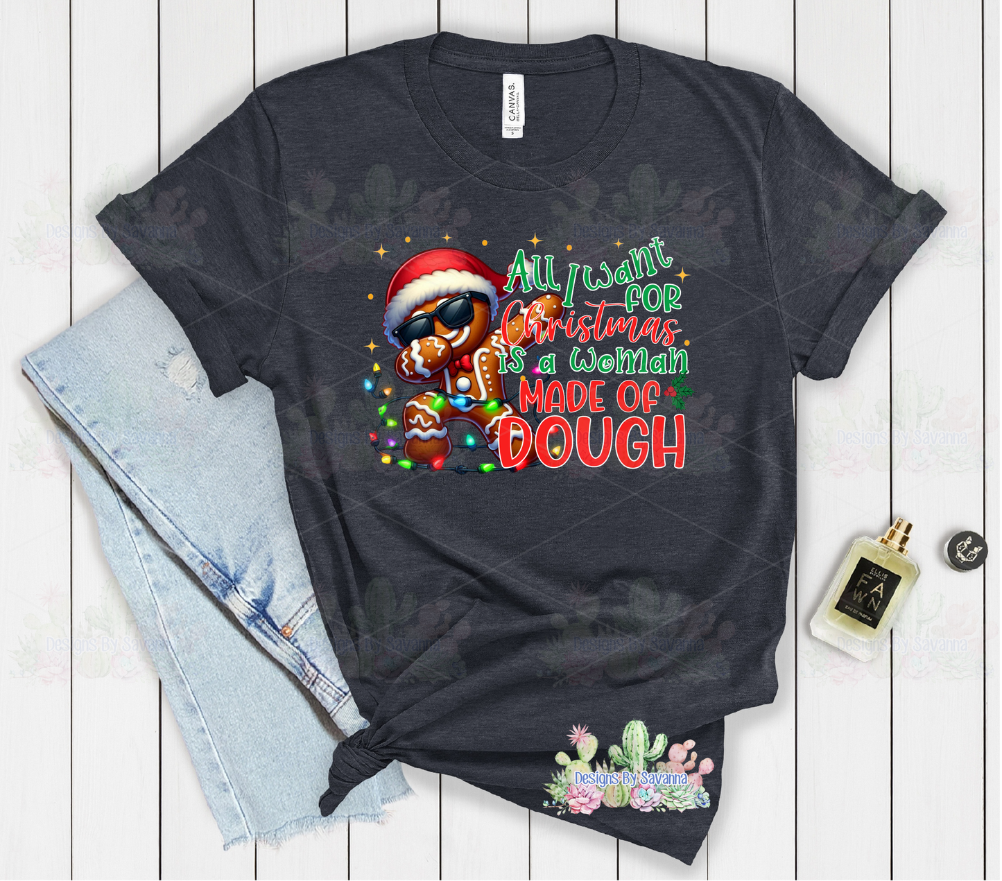 Woman made of dough DTF Transfer