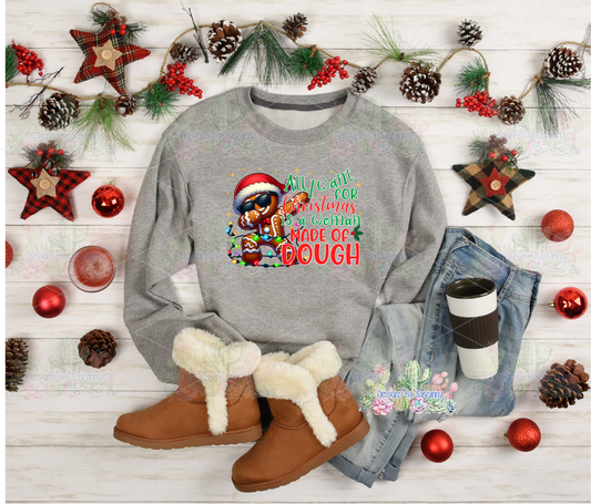 Woman made of dough DTF Transfer