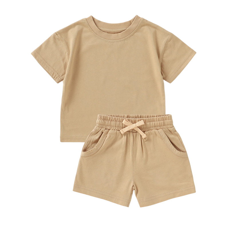 Wholesale PRE-ORDER β 100% Organic Cotton Kids Two-Piece Set