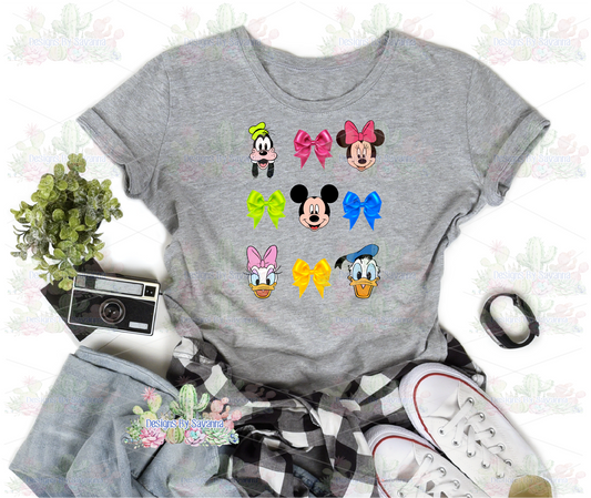 Mickey and Crew DTF Transfer