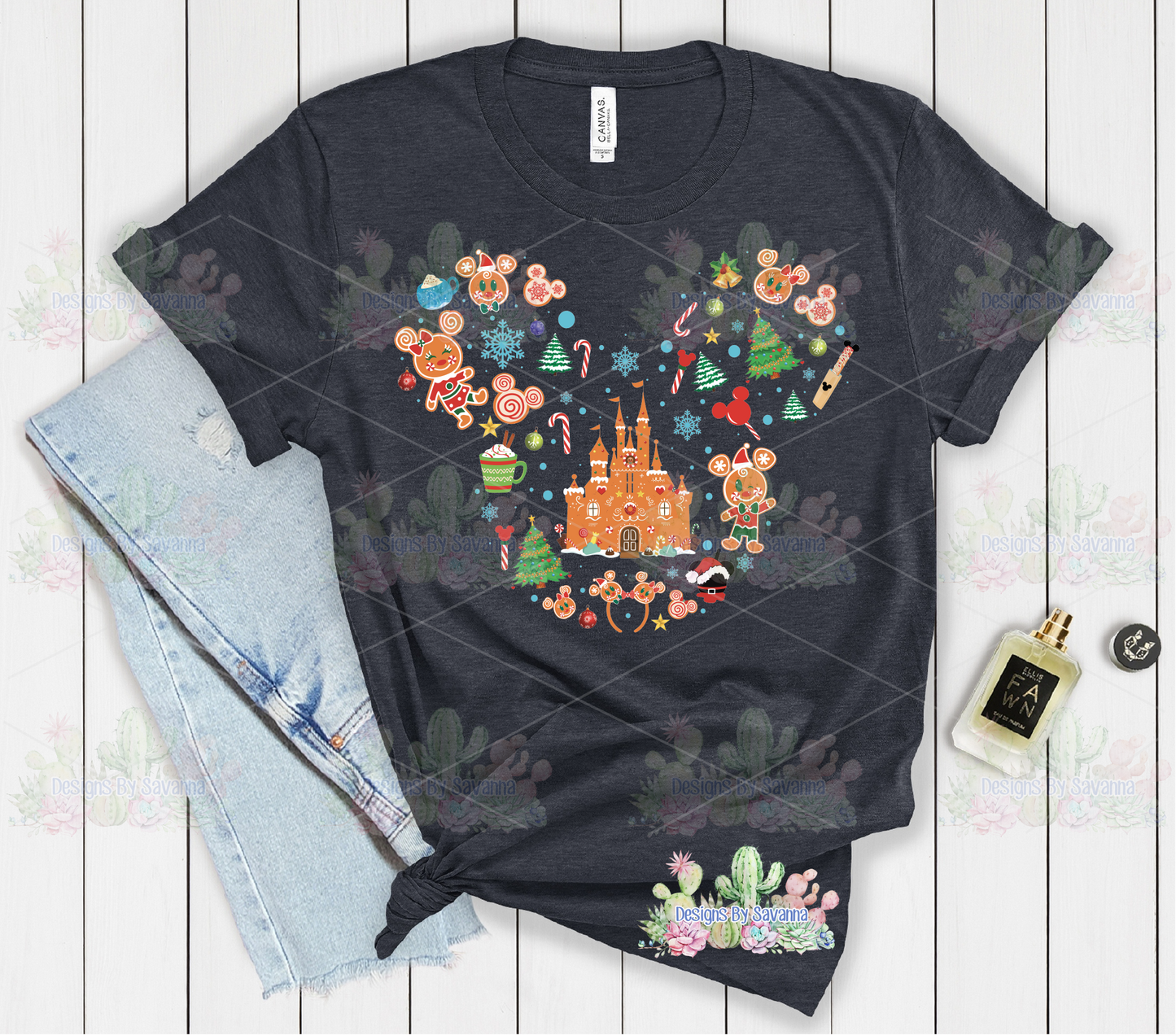 Gingerbread Christmas DTF Transfer