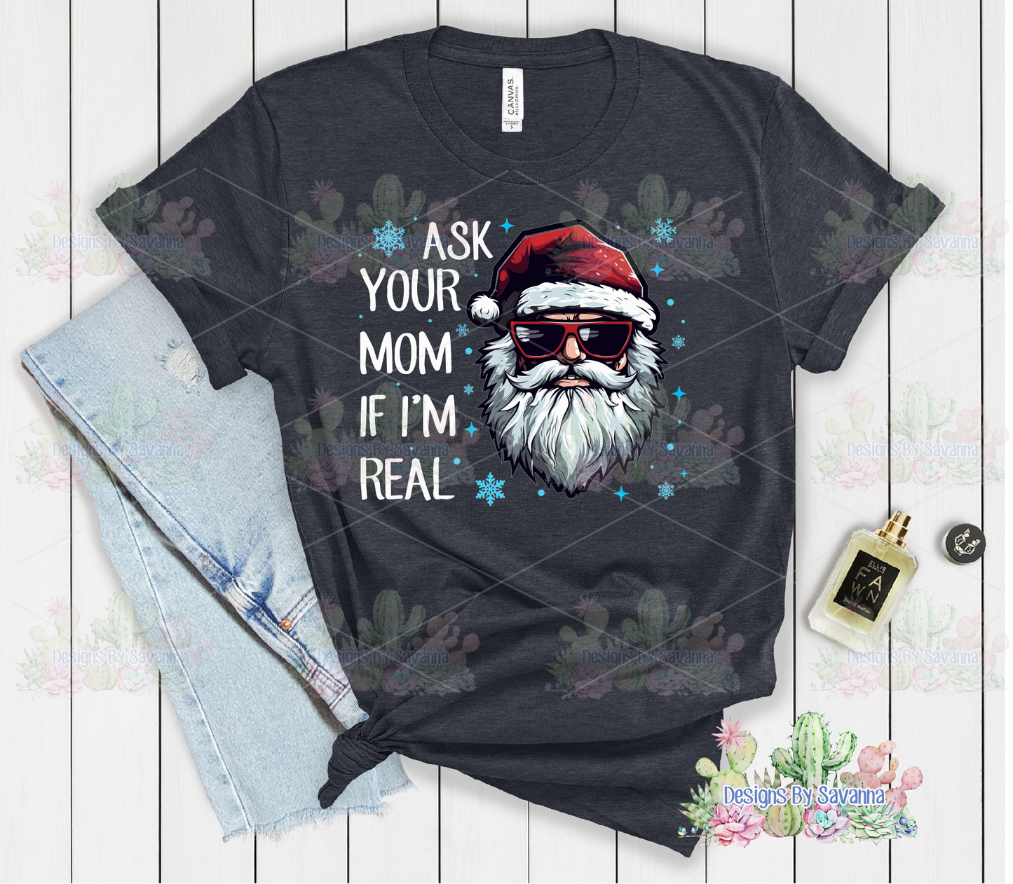 Real Santa DTF Transfer