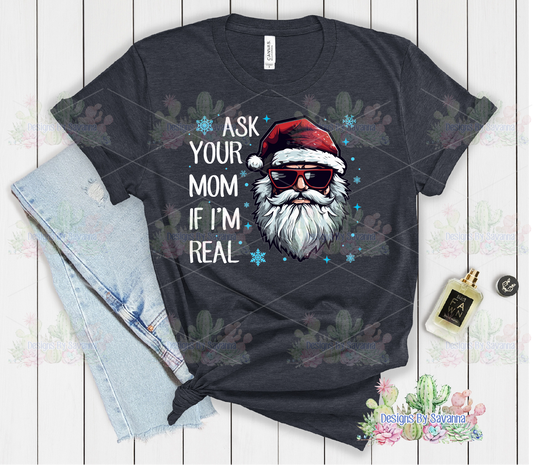 Real Santa DTF Transfer