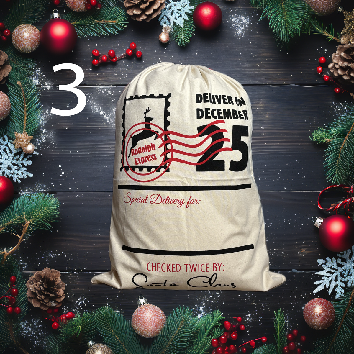 Personalized Santa Sacks