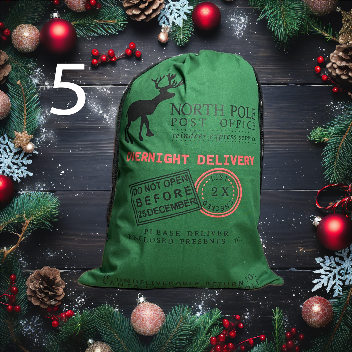 Personalized Santa Sacks