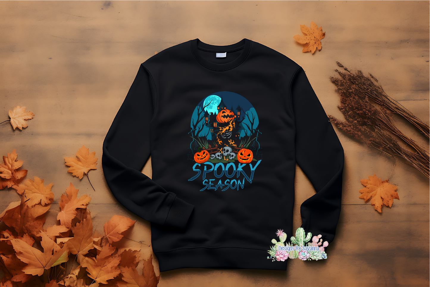 Spooky Season Pumpkin Man DTF Transfer