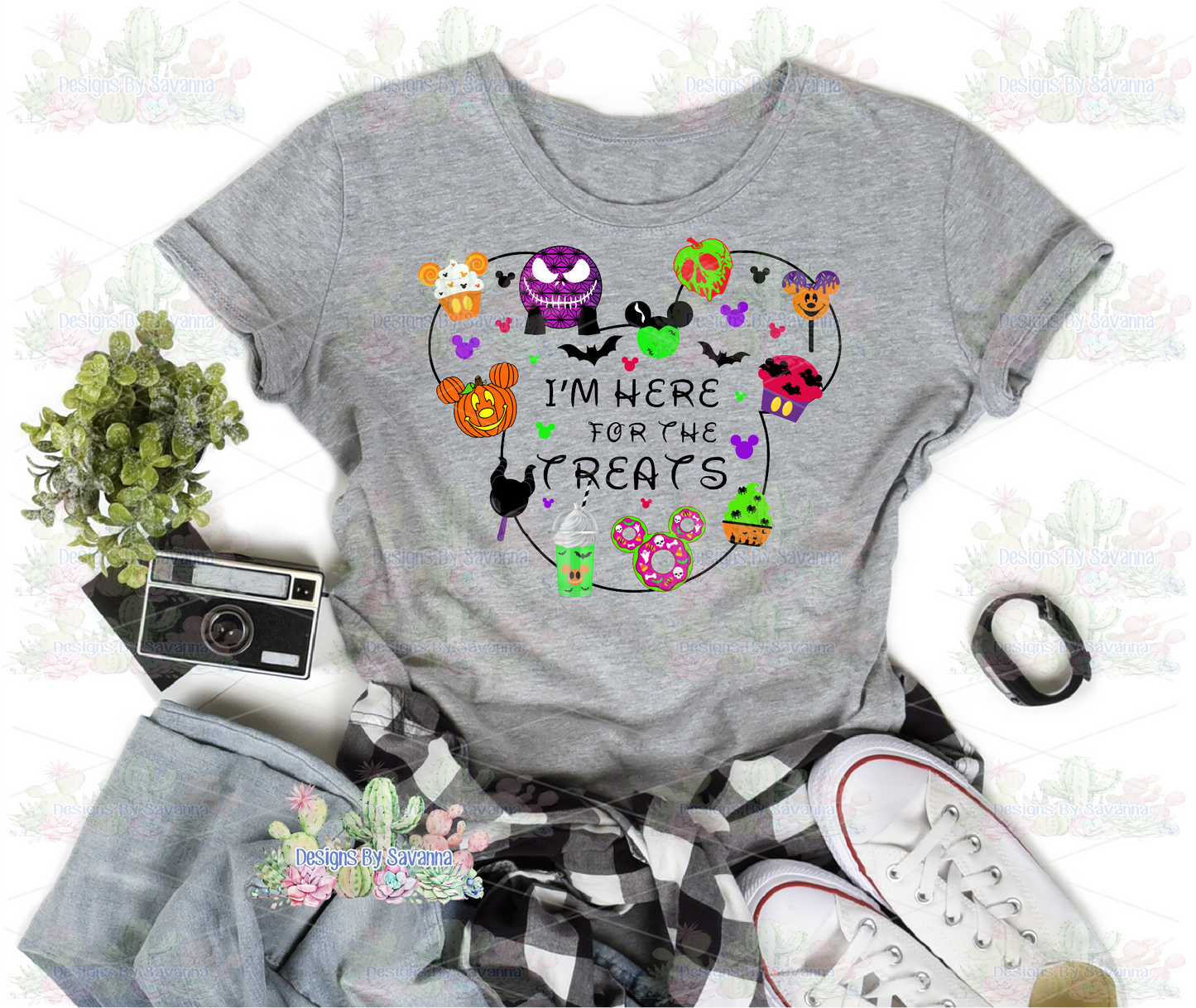 I'm Here For The Treats DTF Transfer