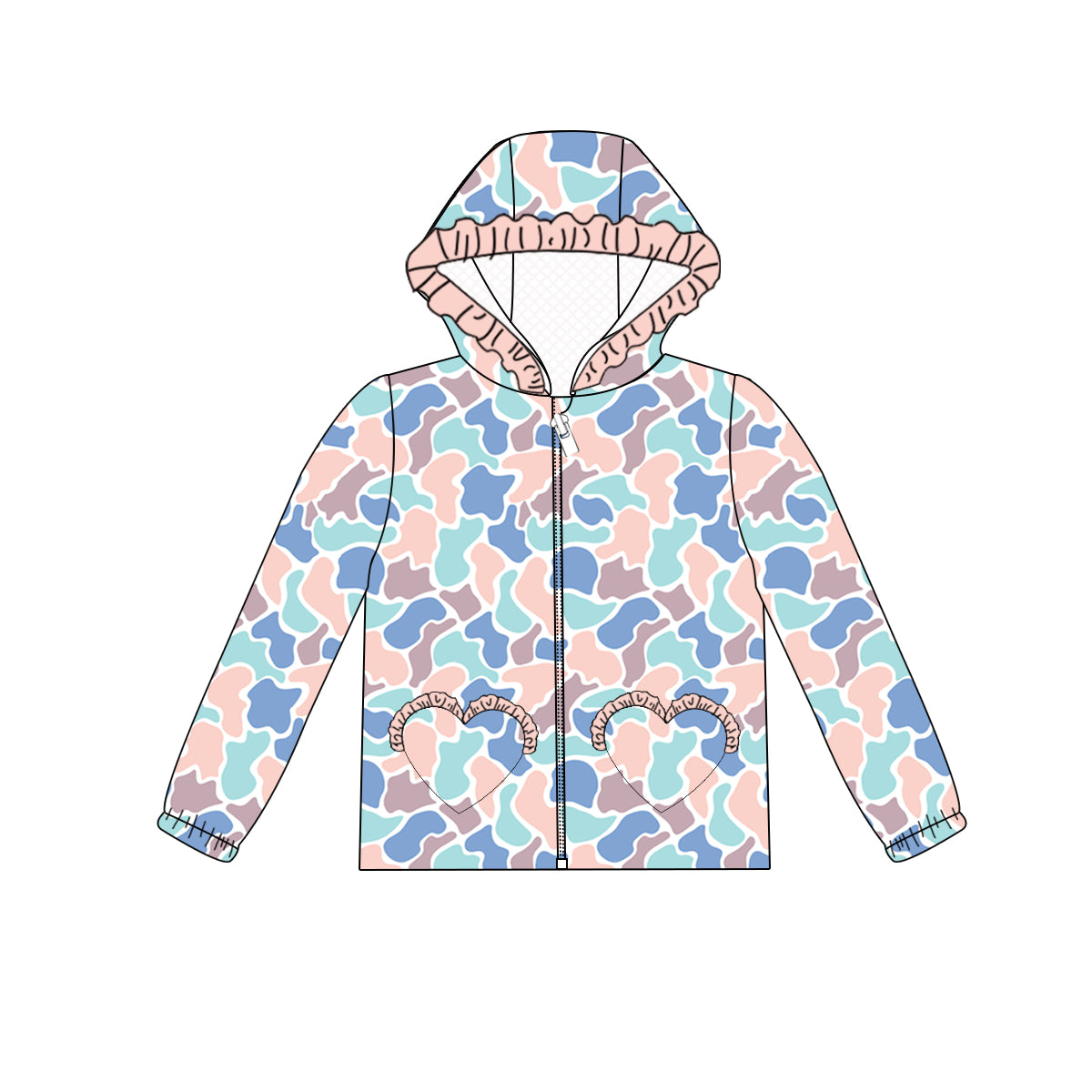 ☔💕Wholesale Pre-Order: Kids Rain Jacket
