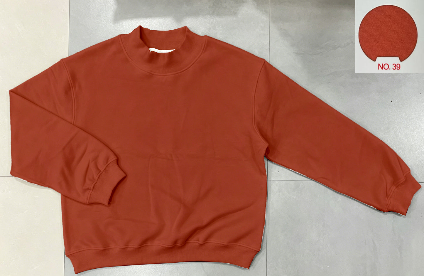 WHOLESALE PRE-ORDER |Adult Mockneck Sweatshirt