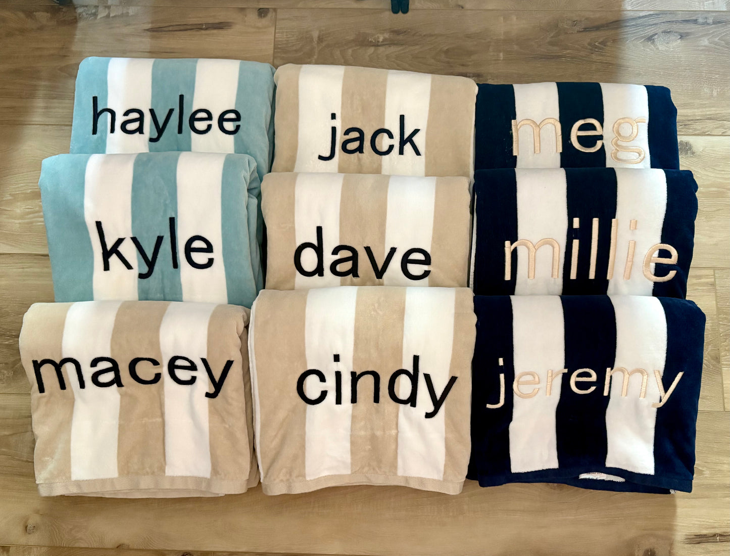 Custom Embroidered Name/Initals