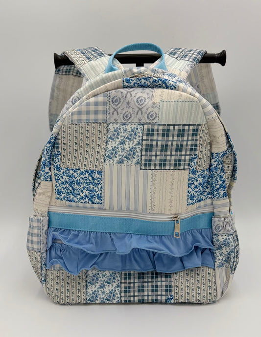 Girls Ruffle Backpack Only