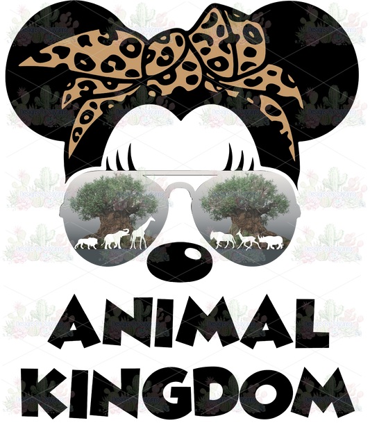 Safari Adventures in Animal Kingdom DTF Transfer