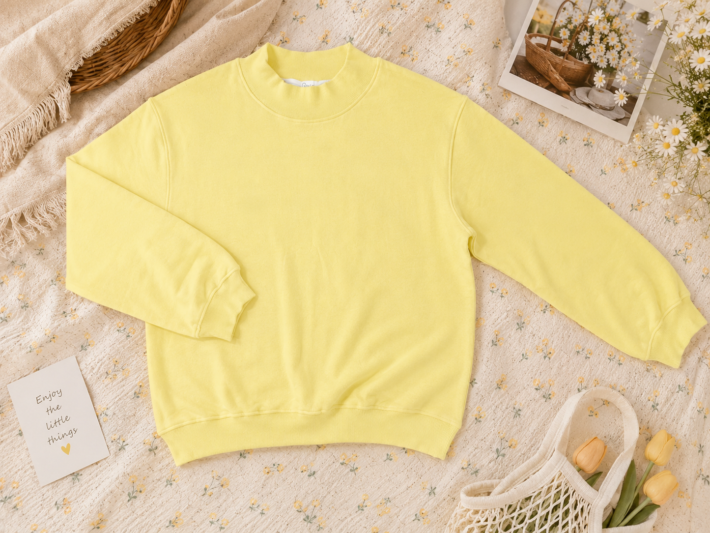 WHOLESALE PRE-ORDER |Adult Mockneck Sweatshirt