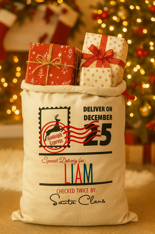 Personalized Santa Sacks