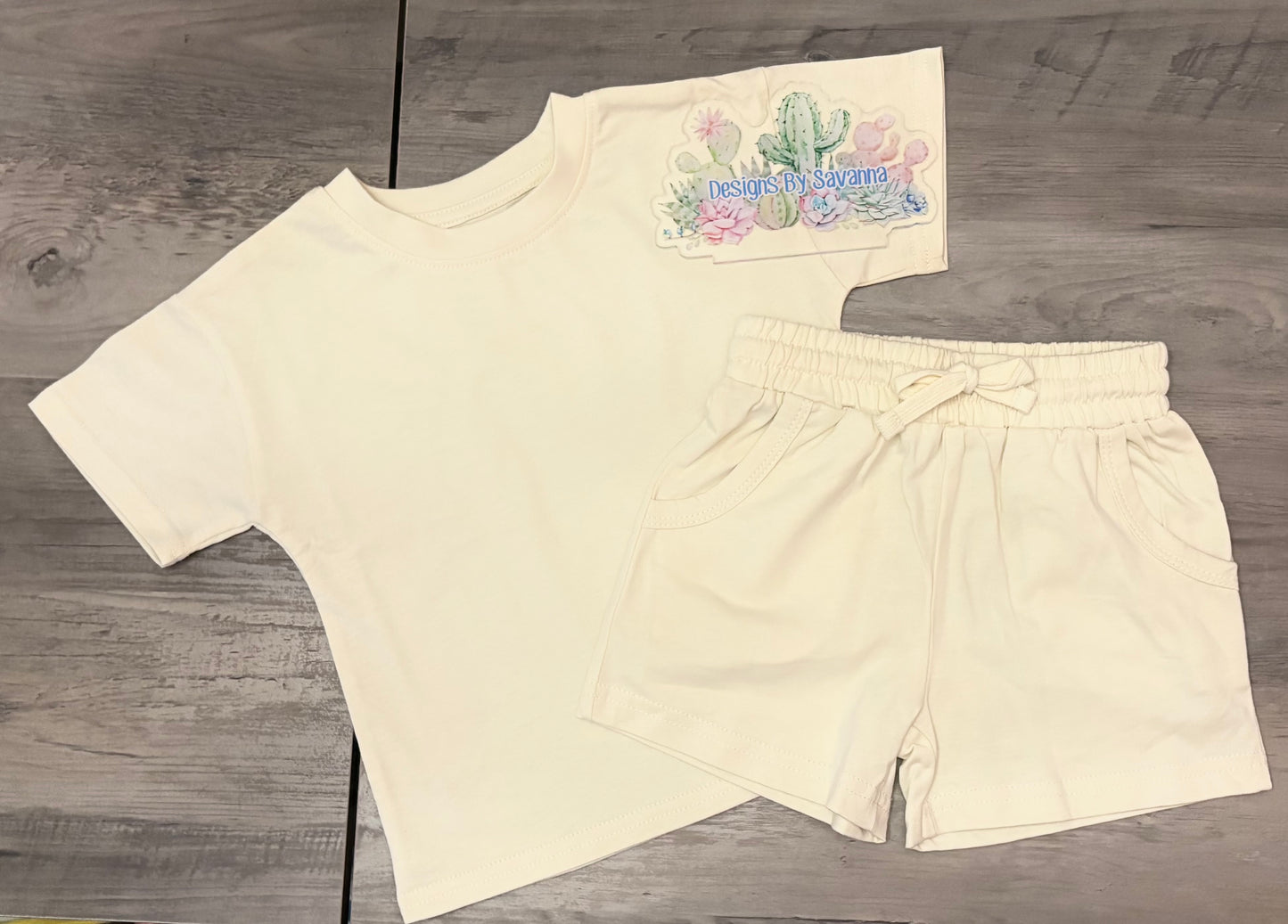 Wholesale PRE-ORDER – 100% Organic Cotton Kids Two-Piece Set