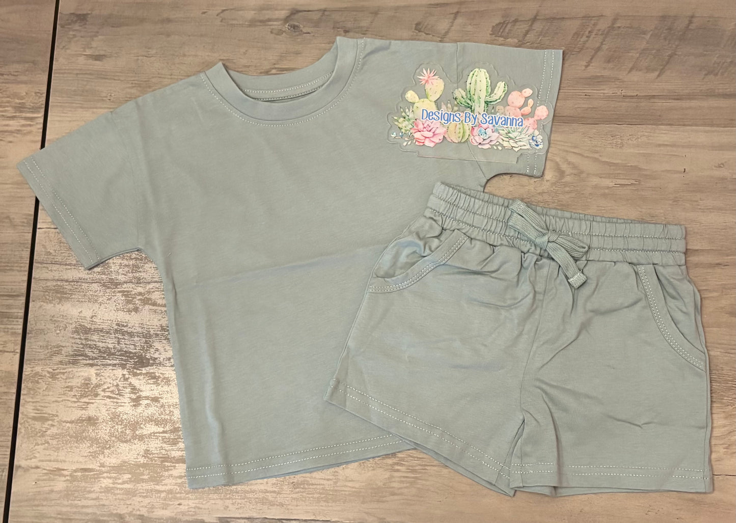 Wholesale PRE-ORDER – 100% Organic Cotton Kids Two-Piece Set