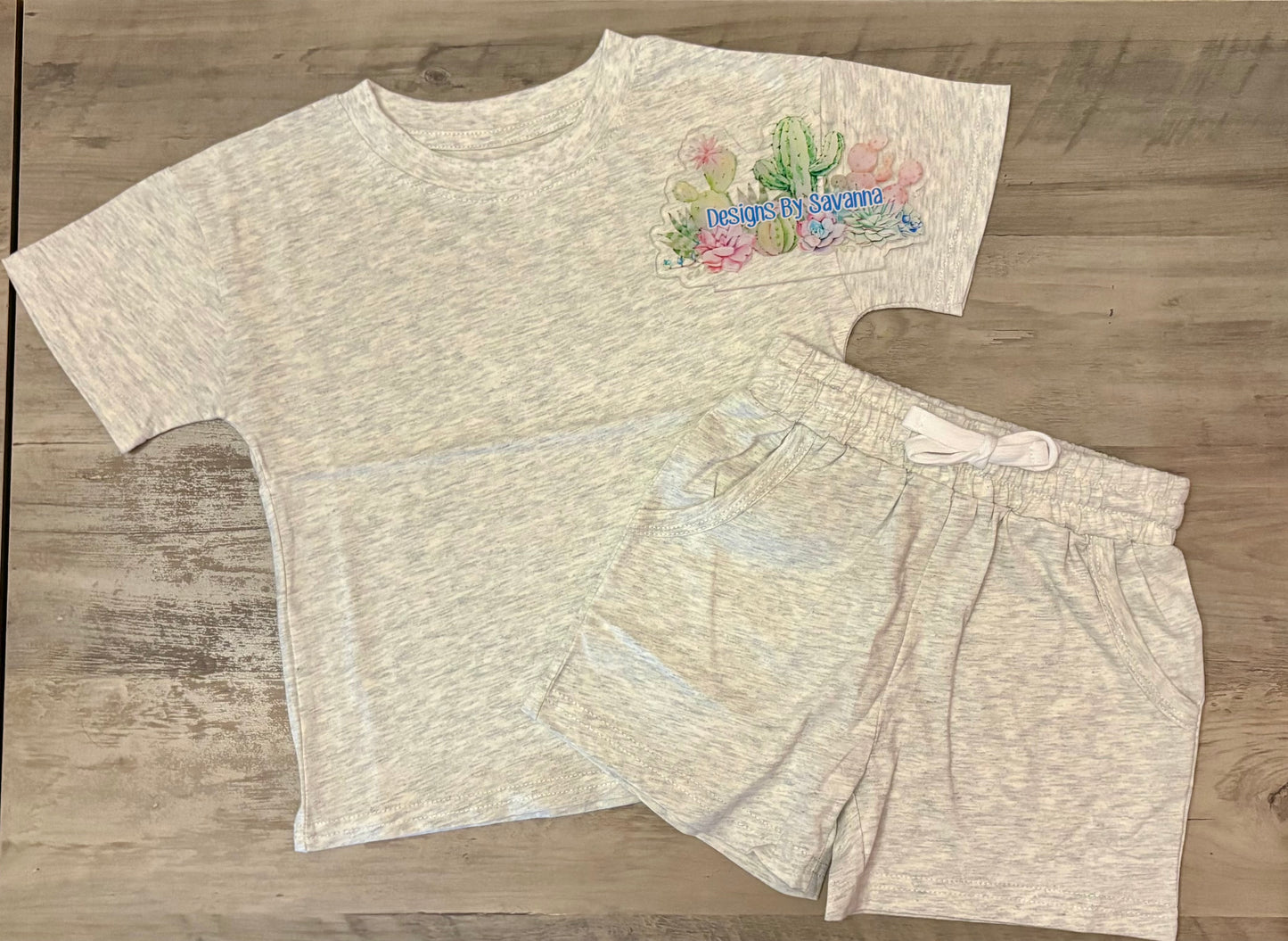 Wholesale PRE-ORDER – 100% Organic Cotton Kids Two-Piece Set