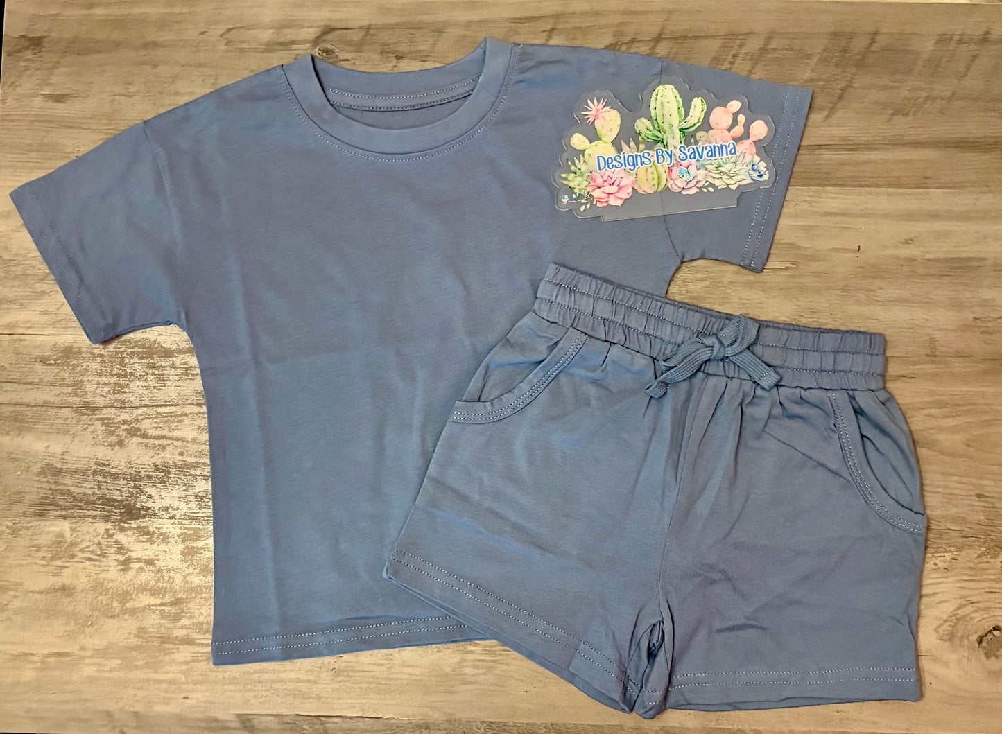 Wholesale PRE-ORDER – 100% Organic Cotton Kids Two-Piece Set