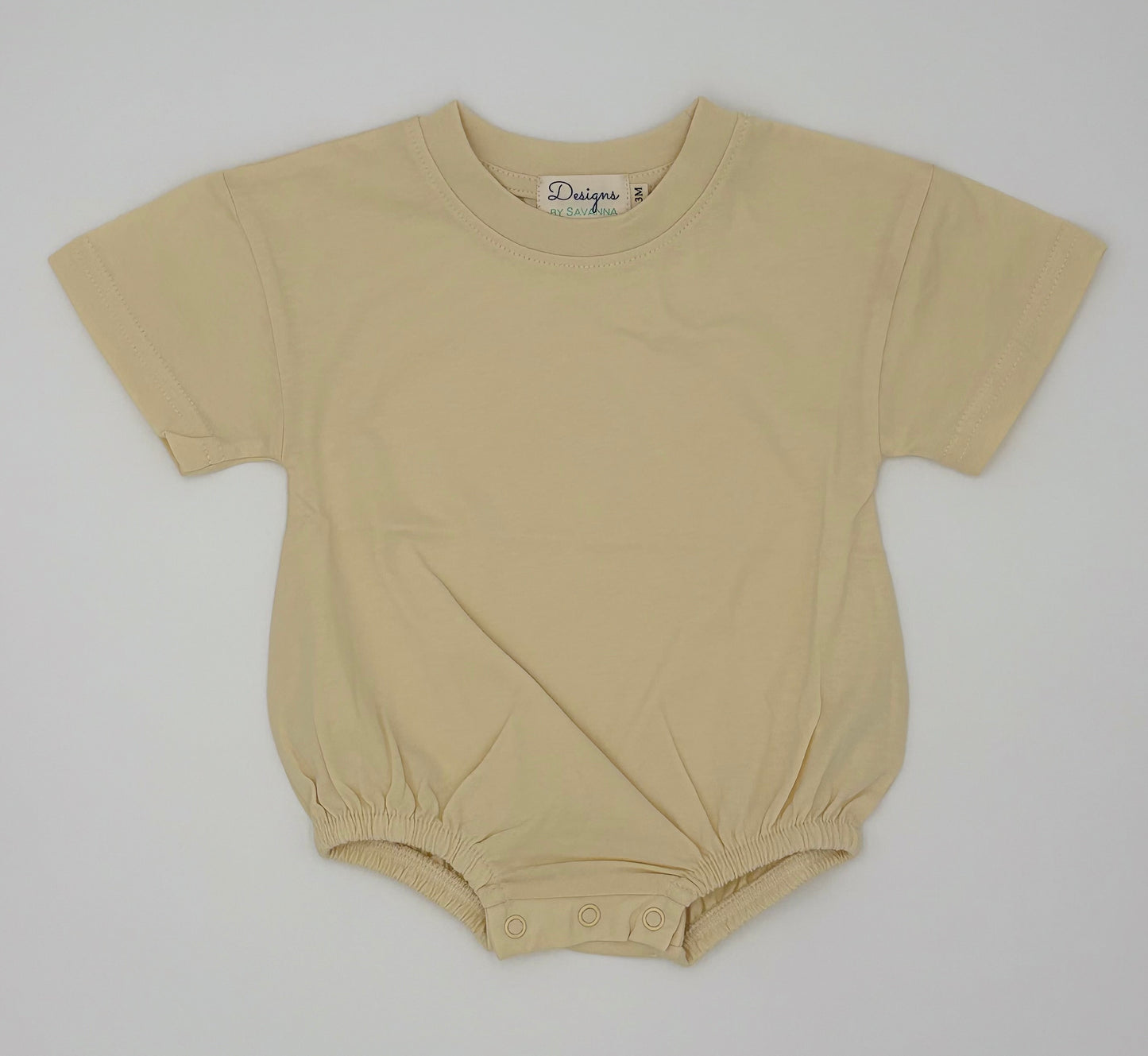 Embroidered 100% Organic Cotton Kids Bubble