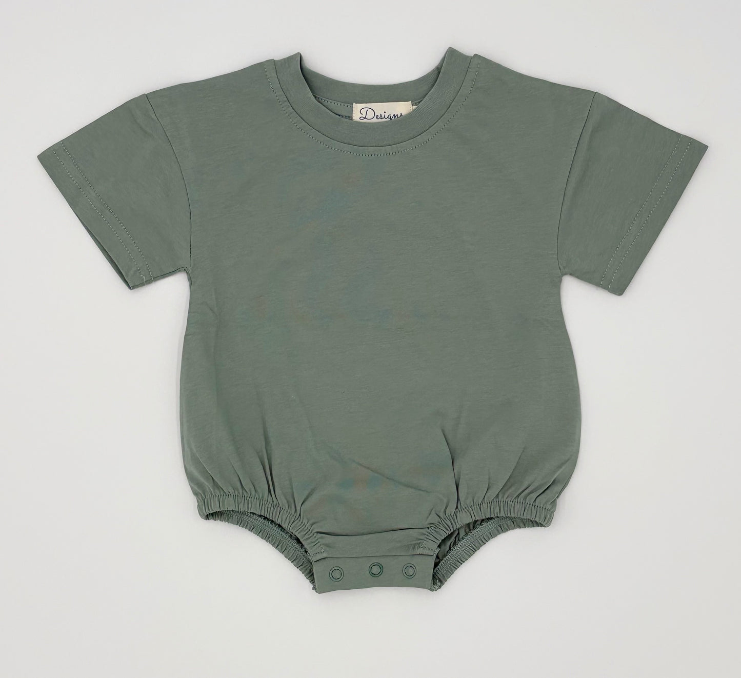 Embroidered 100% Organic Cotton Kids Bubble