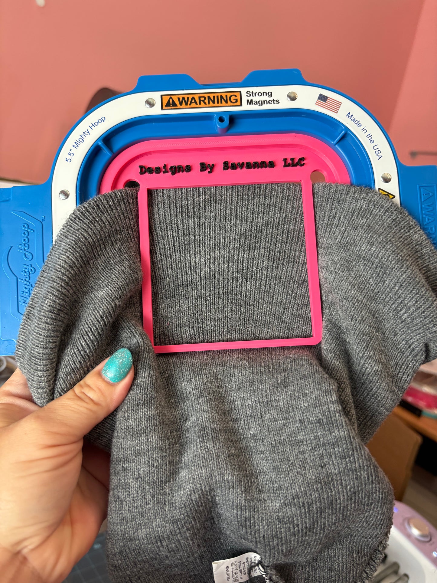 Beanie Hooper for Mighty Hoop | Beanie Hooping Tool | Embroidery Accessory