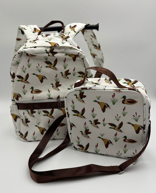 Boys Backpack & Matching Lunch Box Combo