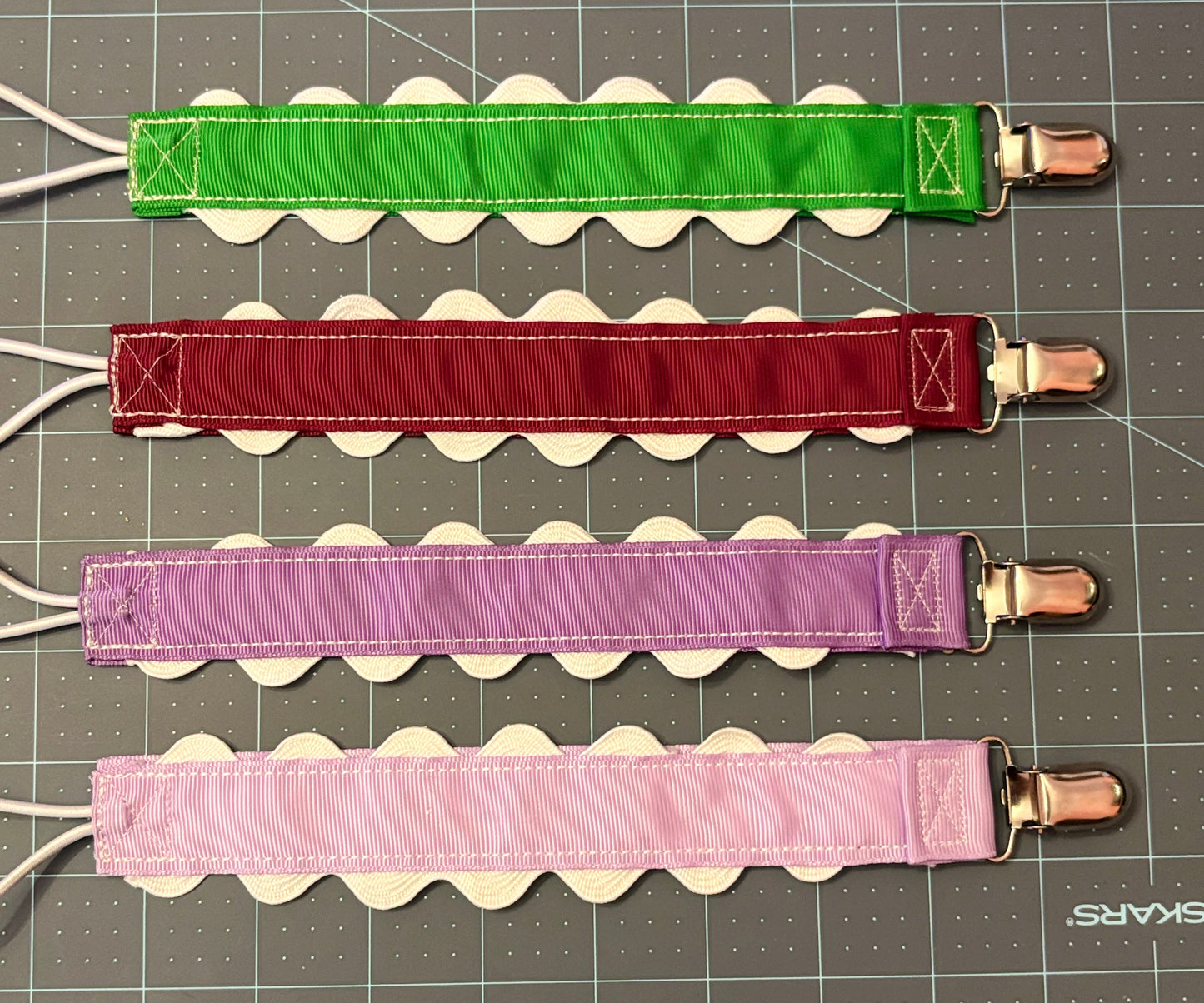 Wholesale RTS – Handmade Pacifier Clips