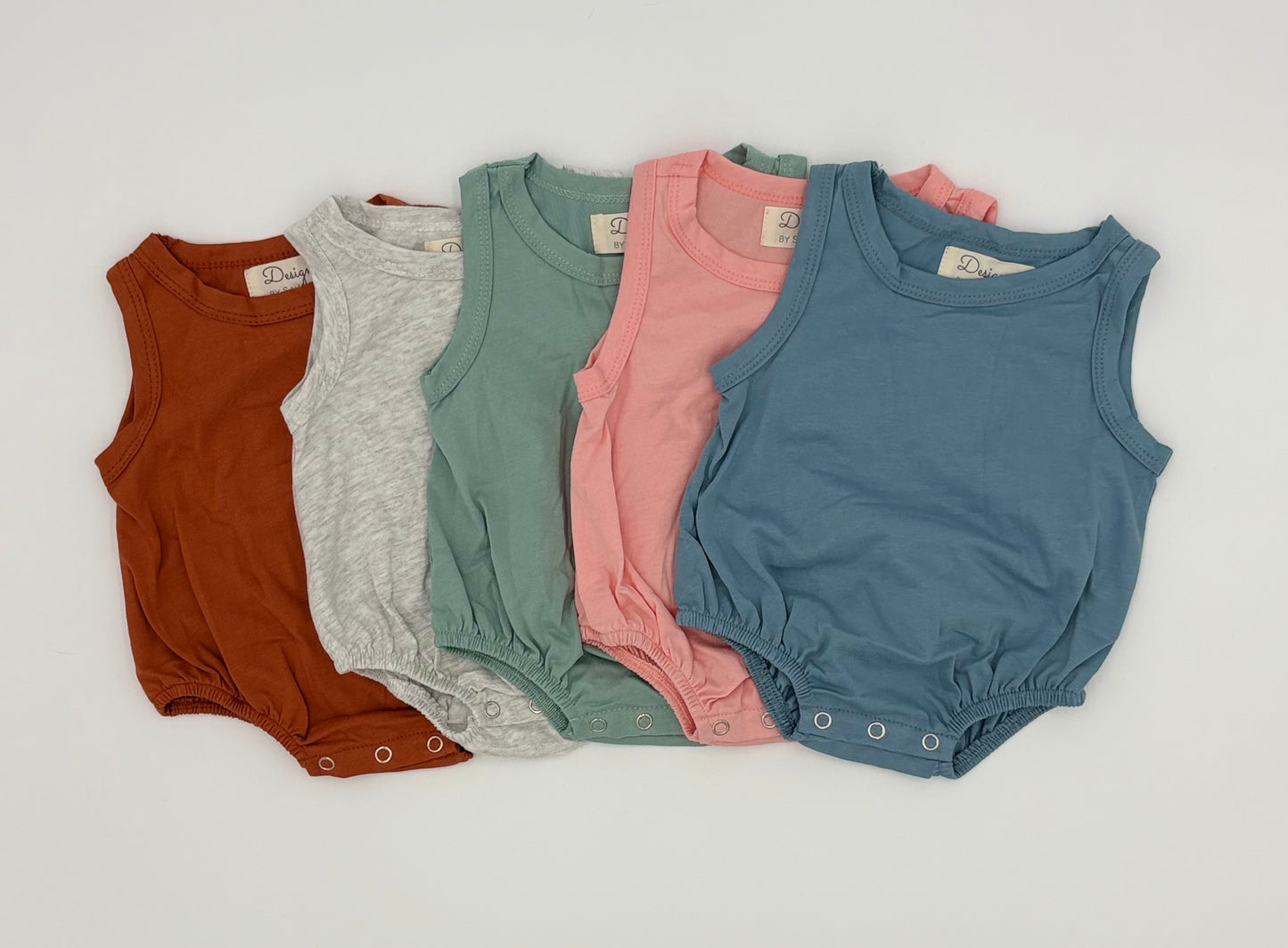 Wholesale Ready To Ship Tank Top Bubble Romper