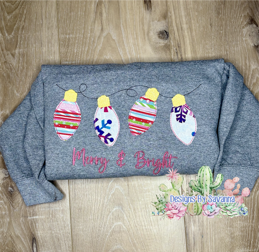 Merry And Bight Christmas Lights