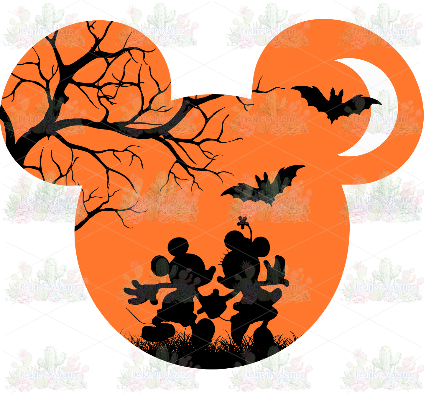 Halloween MoonLight Walk DTF Transfer