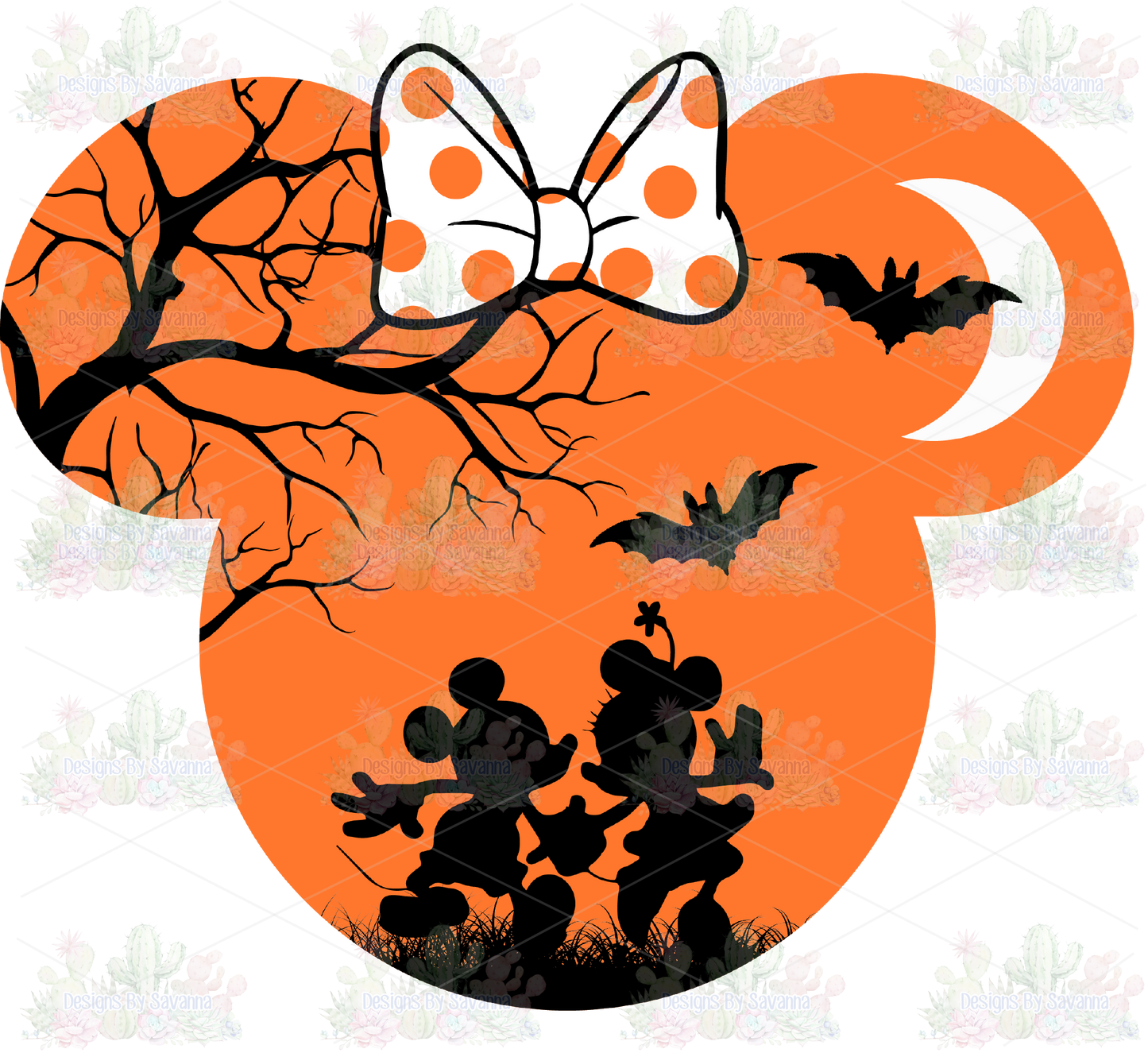 Halloween MoonLight Walk DTF Transfer