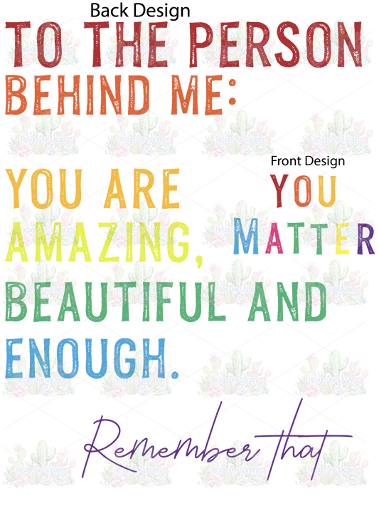 You Matter Empowerment DTF Transfer