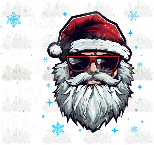 Real Santa DTF Transfer