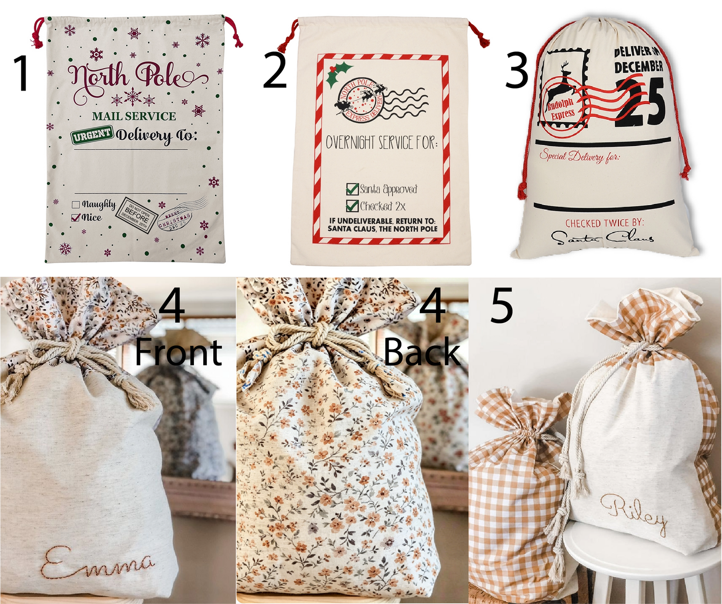 🎄 Christmas in July Wholesale Pre-Order – Santa Sacks 🎄