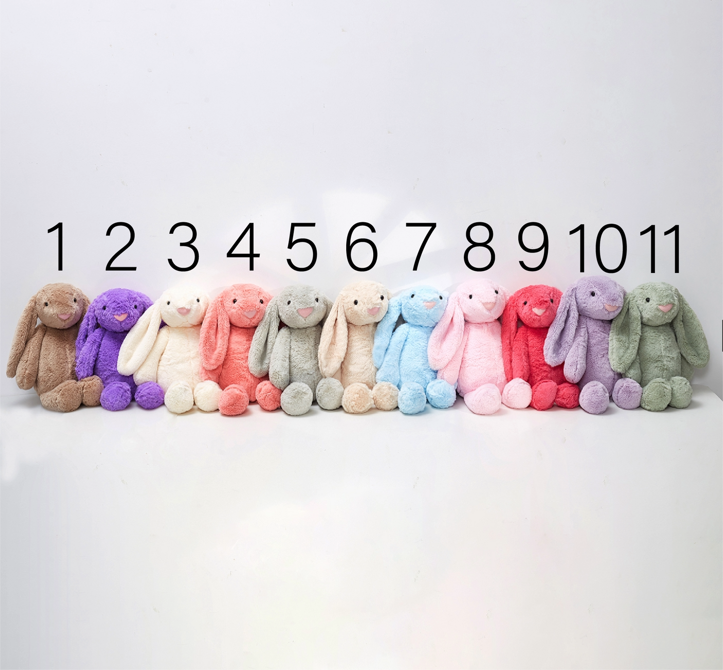 Wholesale Pre-Order – Plush Bunny Embroidery Blanks