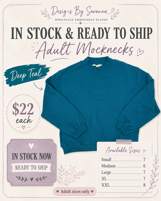 RTS-Adult Mockneck Sweatshirt